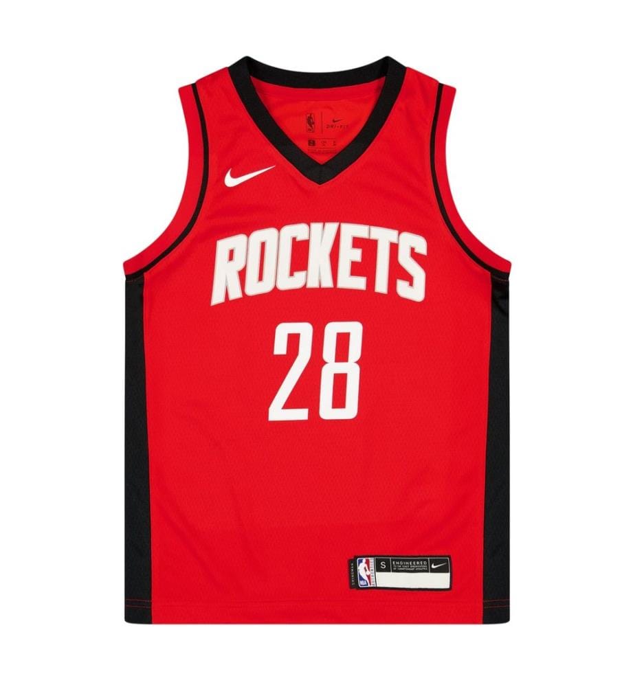 Nike - Maillot de basket motif/style Houston Rockets SENGUN - Enfant