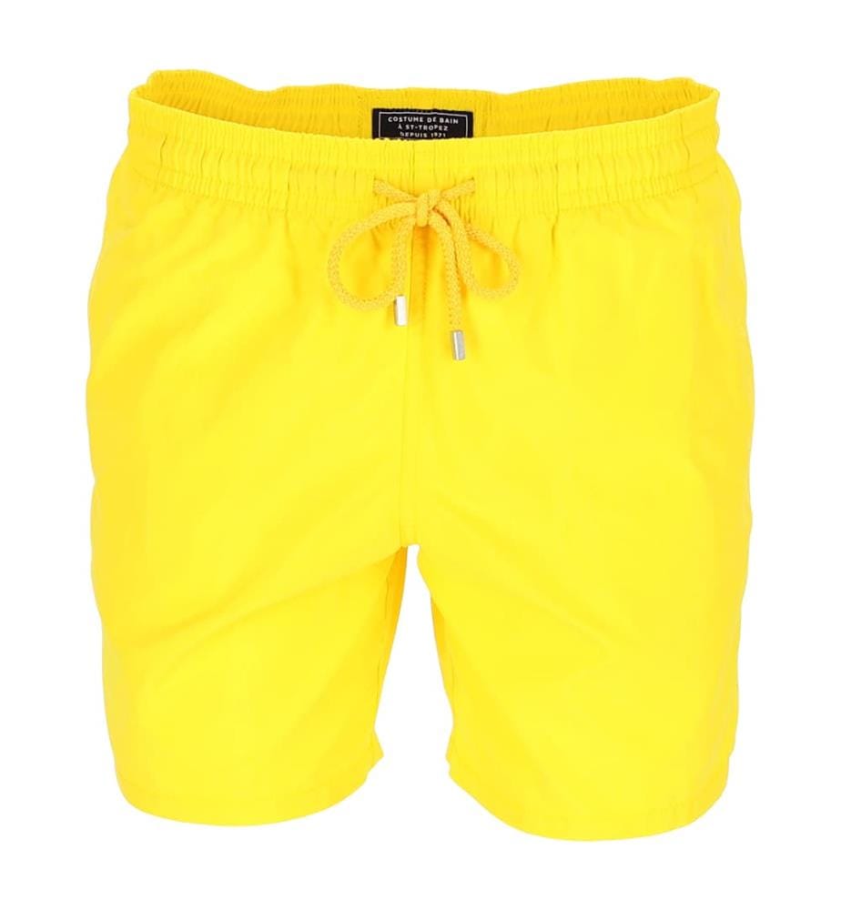 Short de bain solide - Sun & Yellow