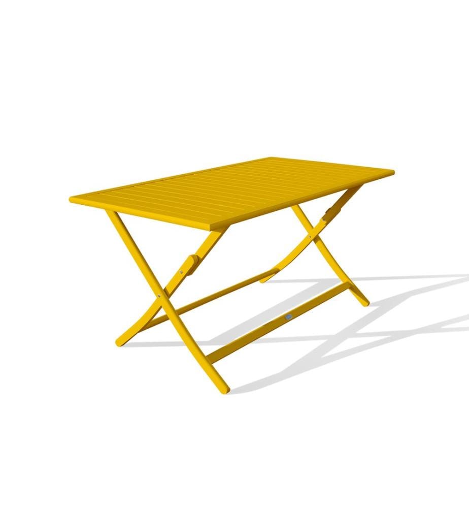 Table de Jardin Marius 140 x 80 cm - Moutarde