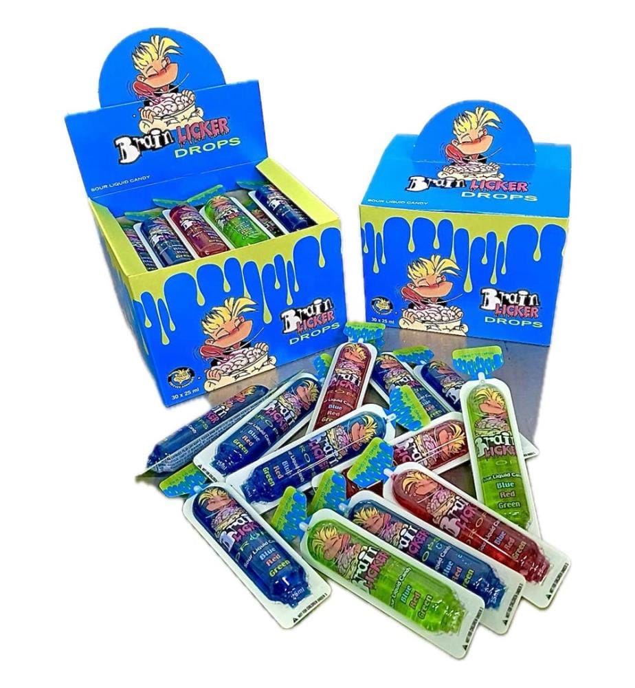 30x Brain Licker Drops triple ass. - 25ml