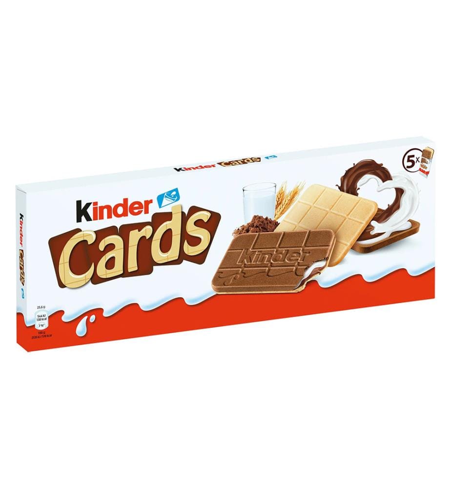20x Ferrero Kinder Cards (2x5) - 128g