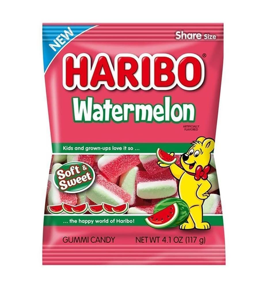 Lot de 15 Haribo Wassermelonen Beutel - 160g