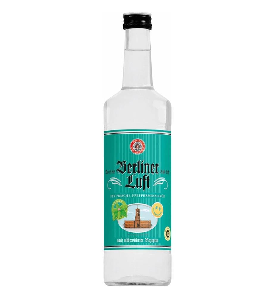 6x Berliner Luft Liqueur de menthe 18% vol - 700ml