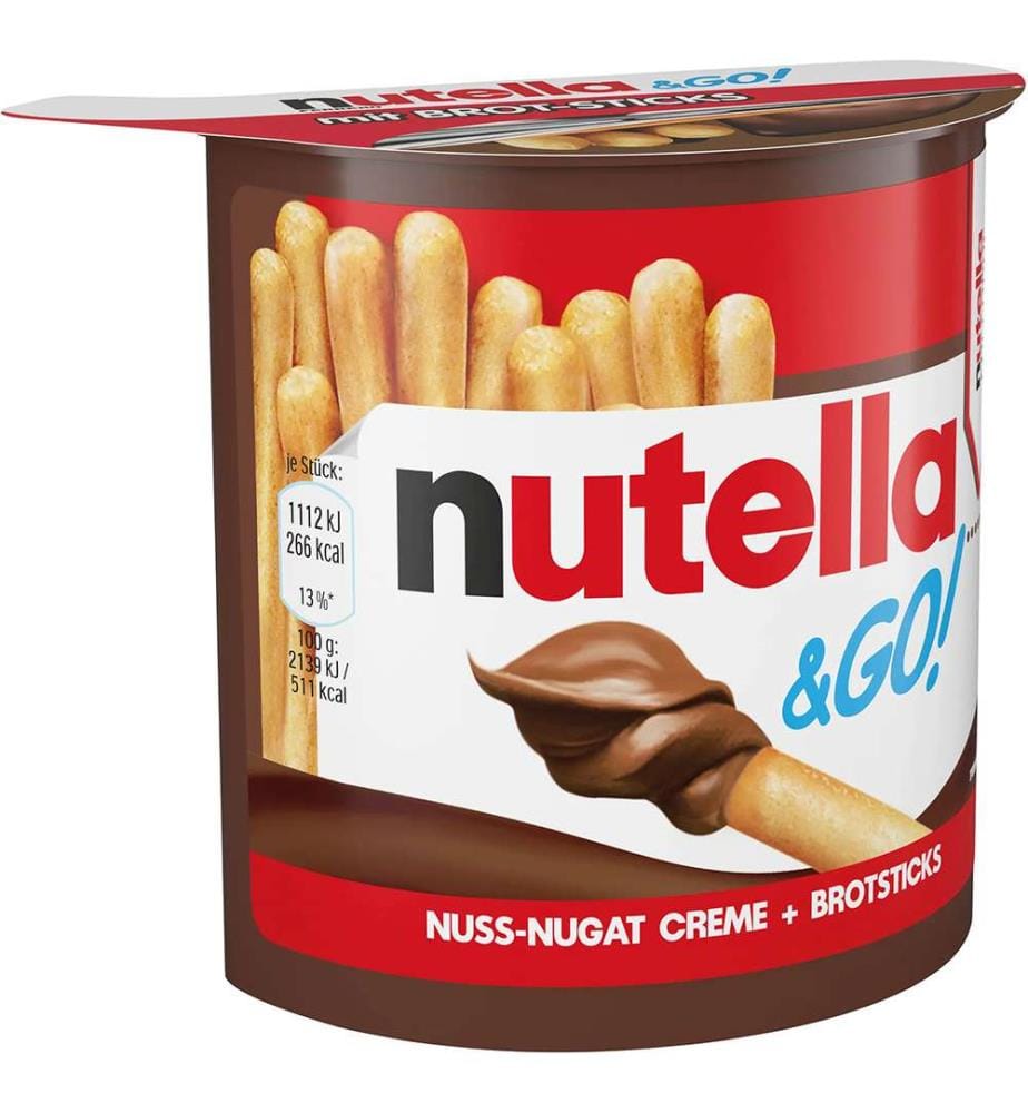12x Ferrero Nutella & GO - 52g