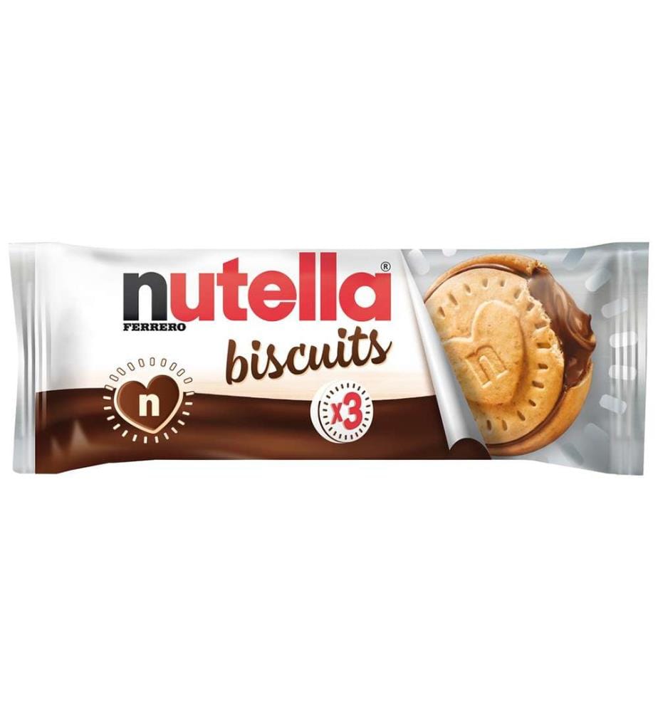 28x Ferrero Nutella Biscuits T3 - 41.4g