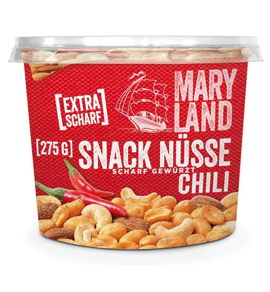 6x Maryland Snack Noix Chili - 275g