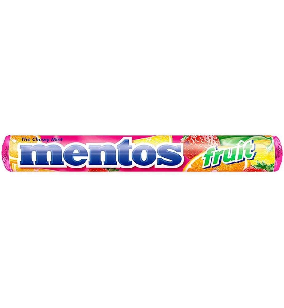 40x Mentos Rouleaux Fruits - 38 g