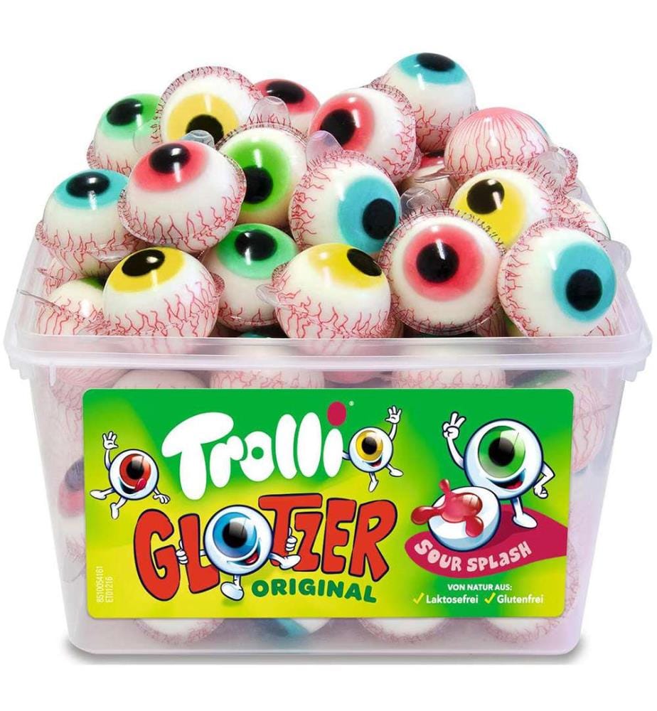 60x boîte Trolli Glotzer - 18.8g
