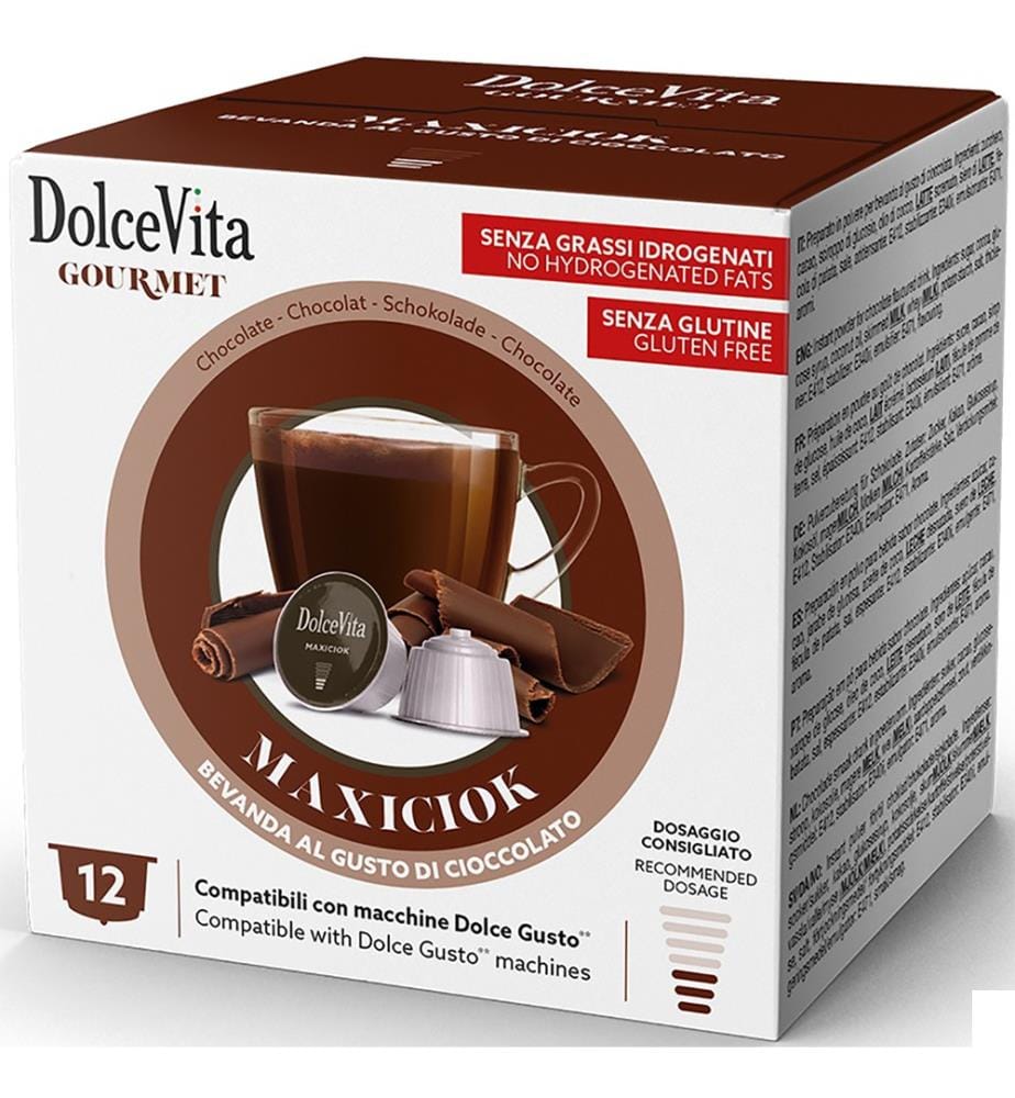 DolceVita Maxiciok, capsules Dolce Gusto - lot de 12