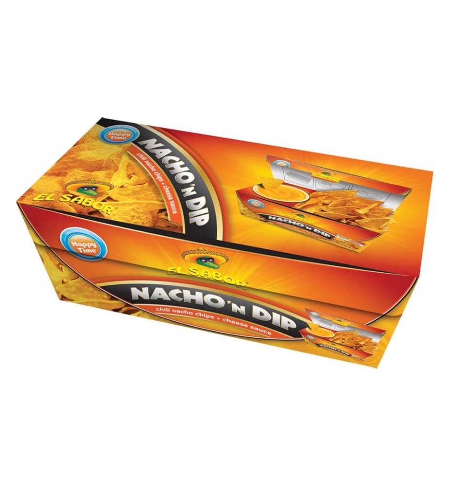 12x EL Sabor Nacho 'N Dip Cheese - 175g