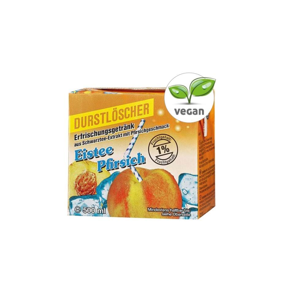 12x Thé glacé Durstlöscher Pêche - 500ml