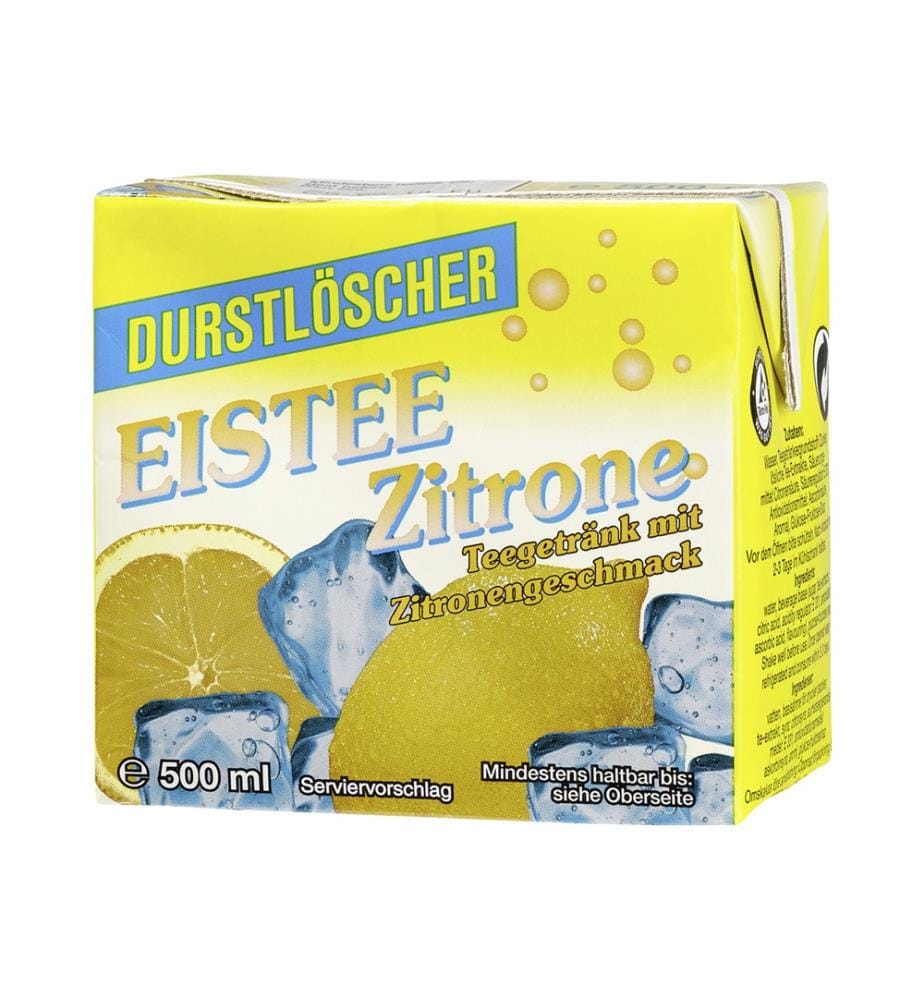 12x Thé glacé Durstlöscher Citron - 500ml