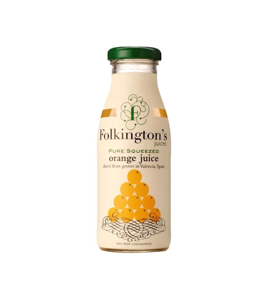 12x Jus d'orange Folkington's - 250ml