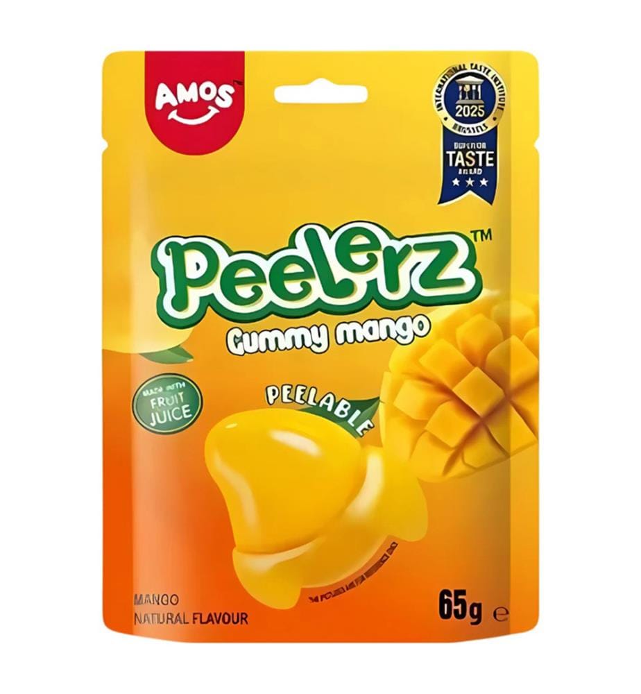 24x Amos Peelerz Gummy Mango - 65g
