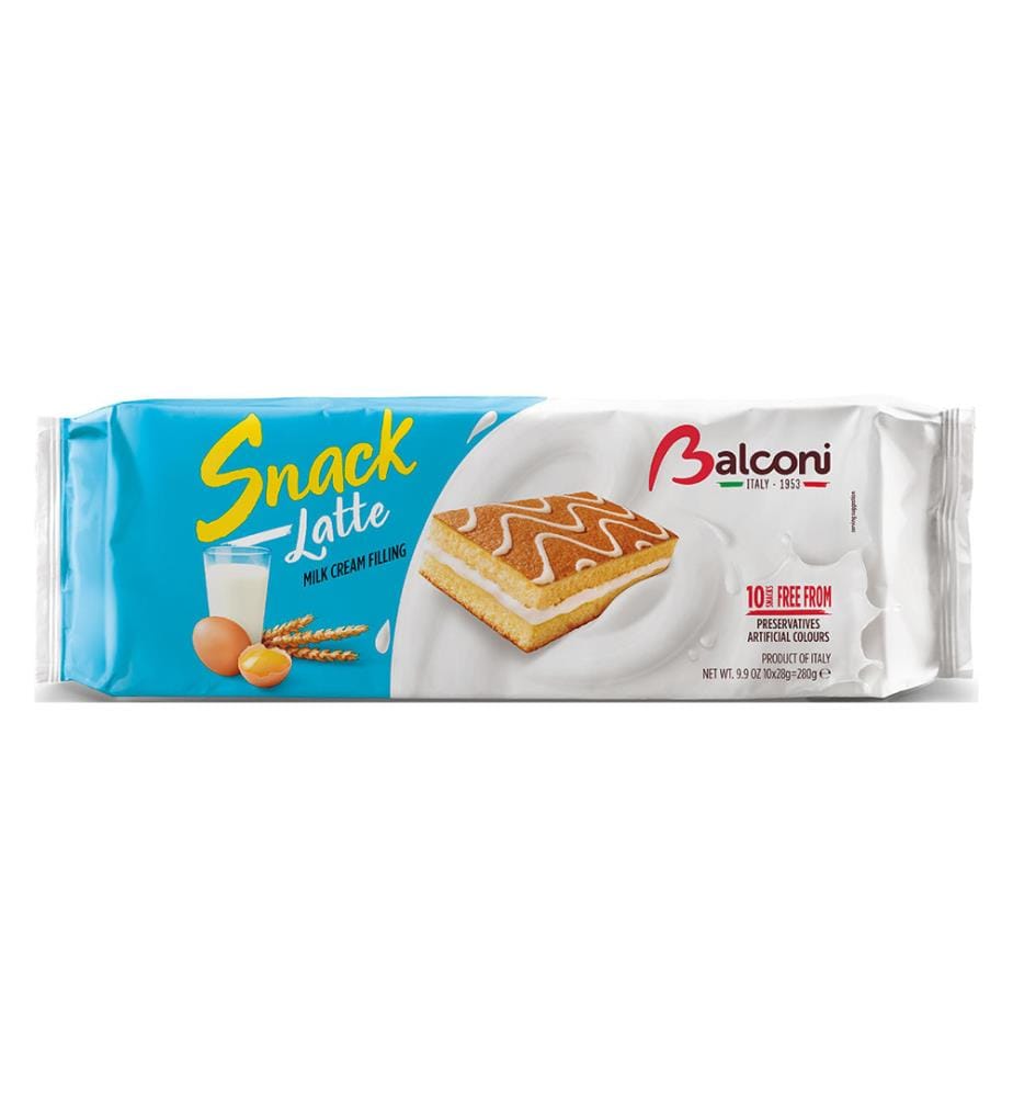 15x Balconi Snack Latte (10x28g) - 280g