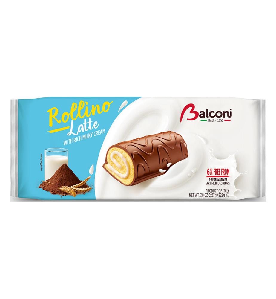 20x Balconi Rollino Latte/Lait (6x37g) - 222g