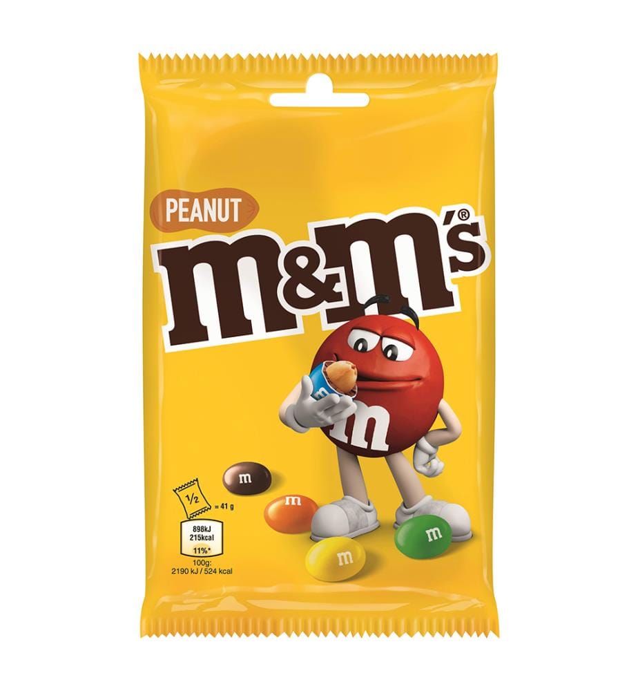 Lot de 16 M&M's Cacahuètes - 82g;