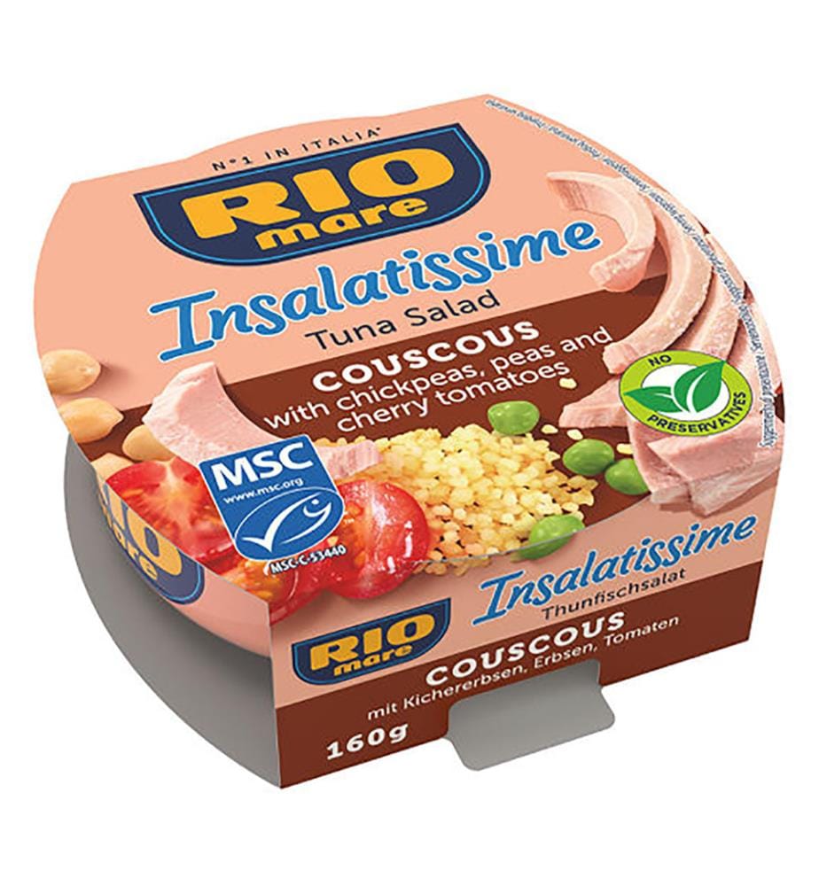 9x Rio Mare Insalatissime Cous Cous e Tonno - 160g