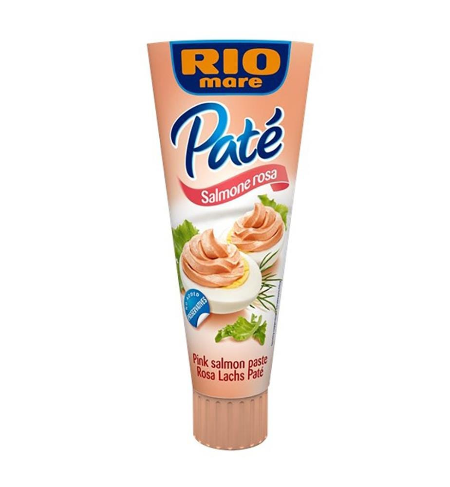 12x Rio Mare Paté Salmon/Saumon rose Tube - 100g