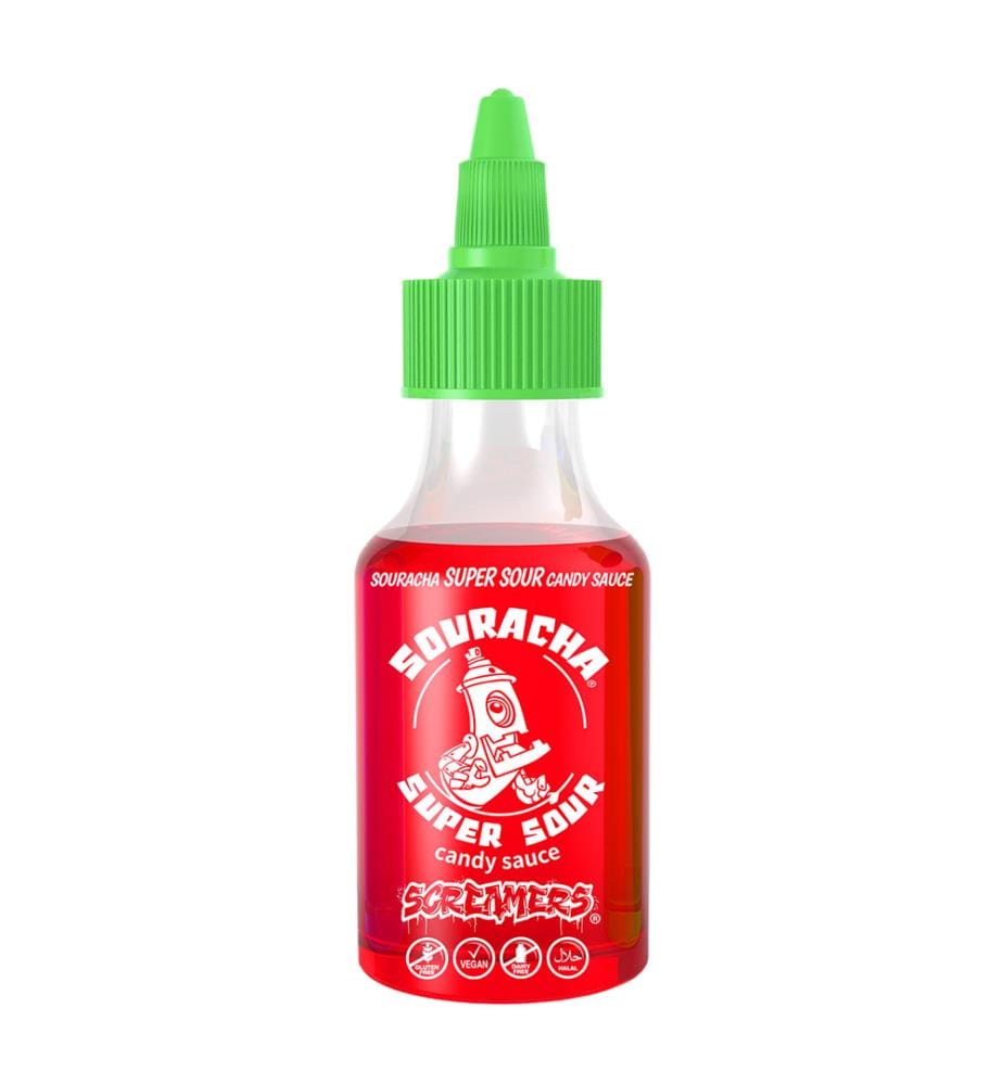 12x ZED Screamers Souracha Red Candy Sauce - 90ml