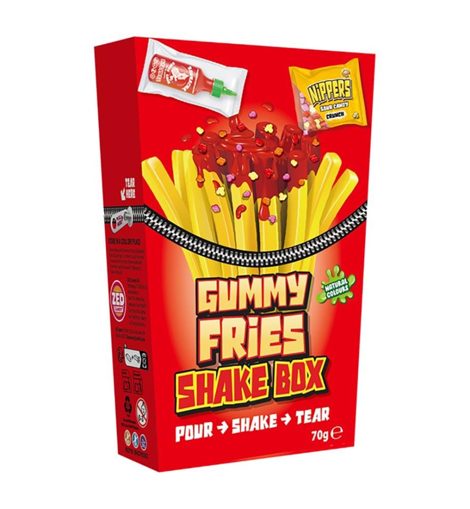 12x ZED Gummy Shake & Snack - 70g - NOUVEAU