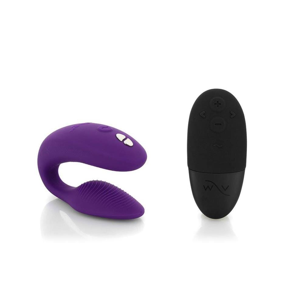Vibromasseur pour couple Sync 2 - Violet