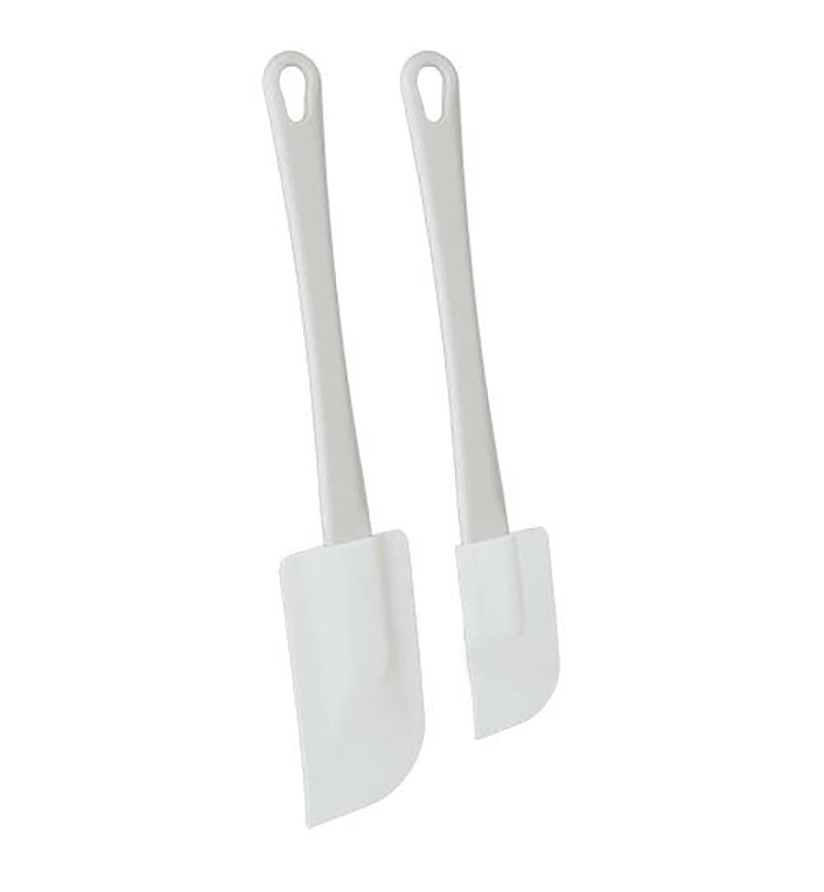 Lot de 2 raclettes à pâte - Argenté