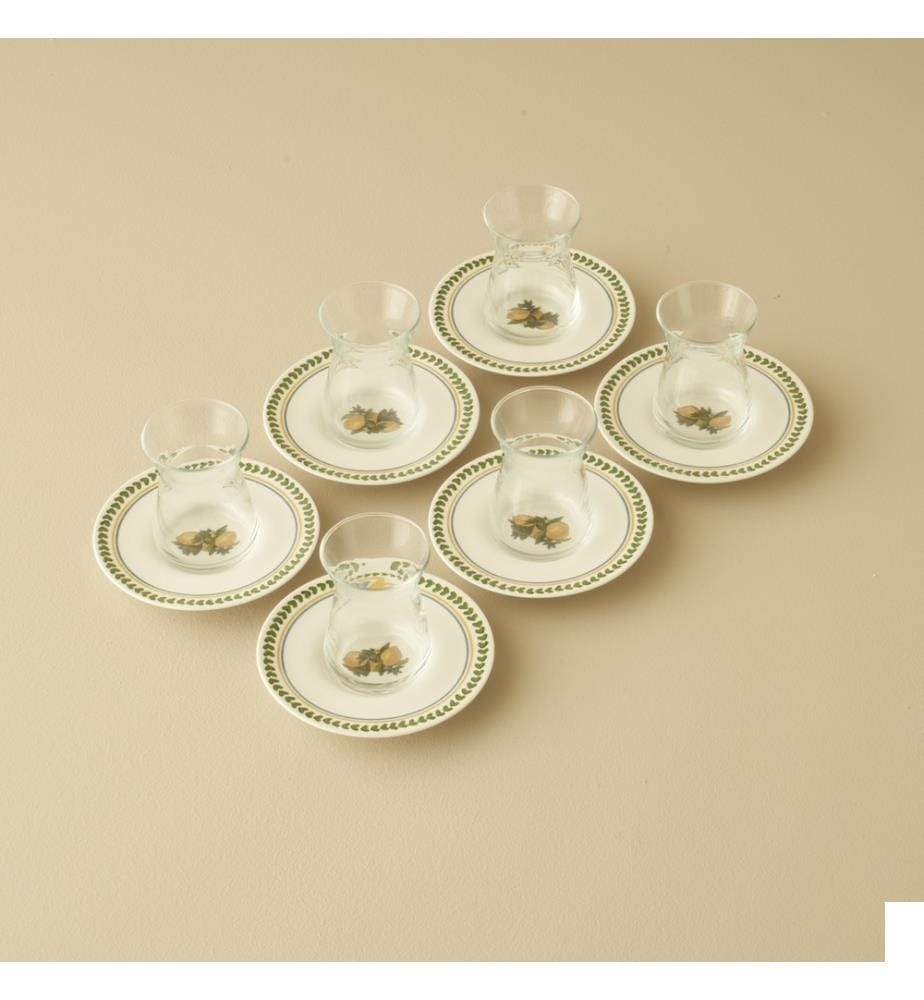 Set de 6 verres à thé 170 ml - Multicolore