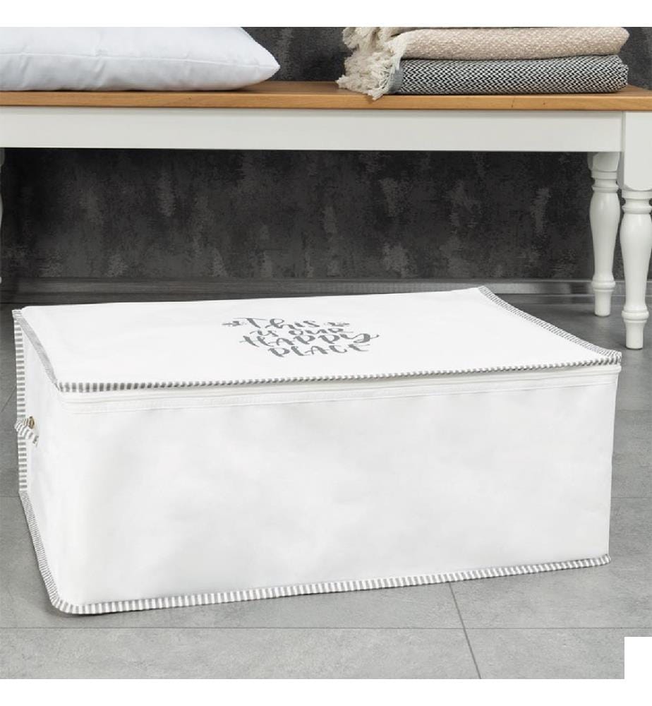 Panier en feutre - Blanc