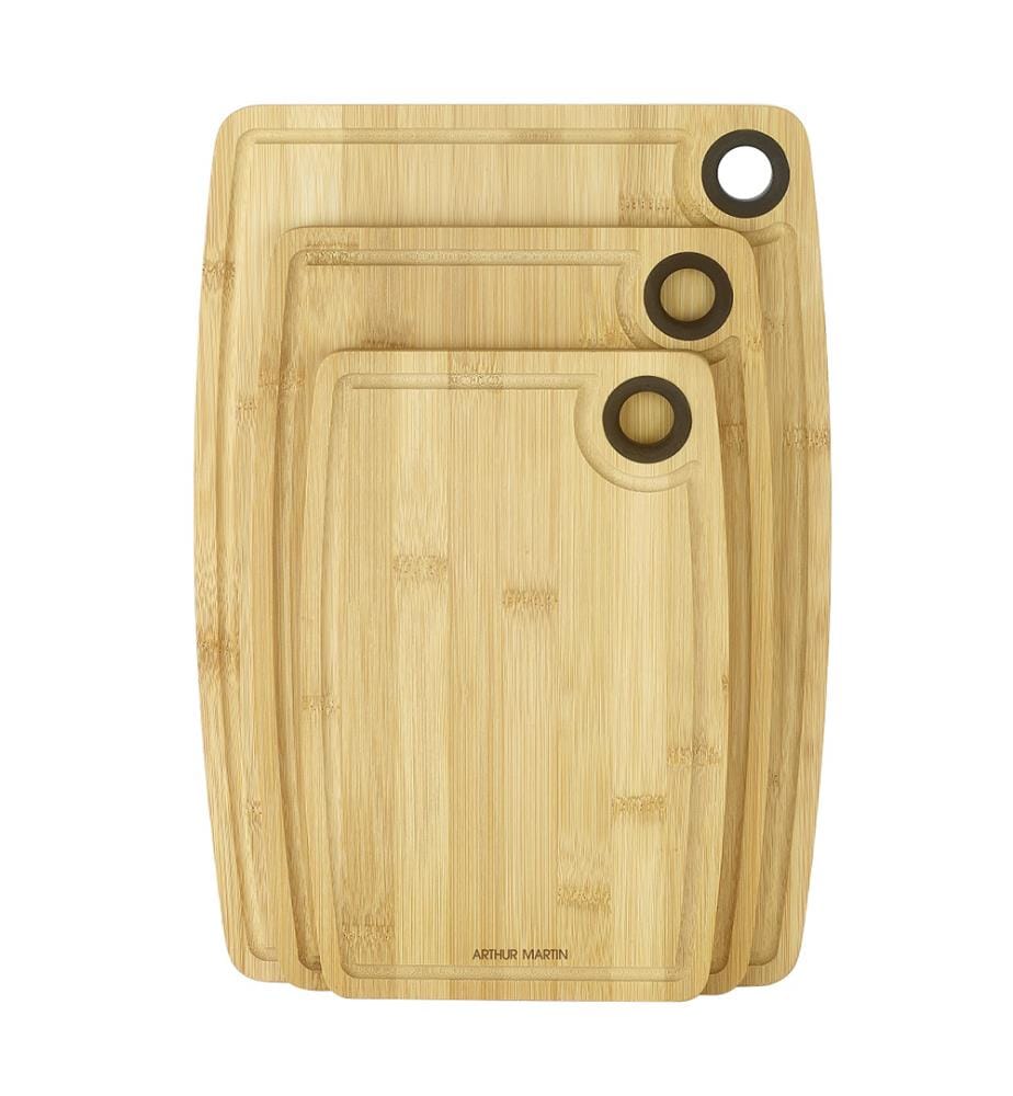 Lot de 3 Planches à Découper - Bois