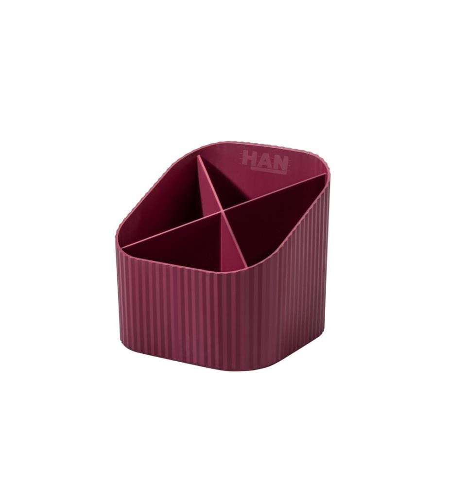 HAN Pot à crayons KARMA Rouge foncé