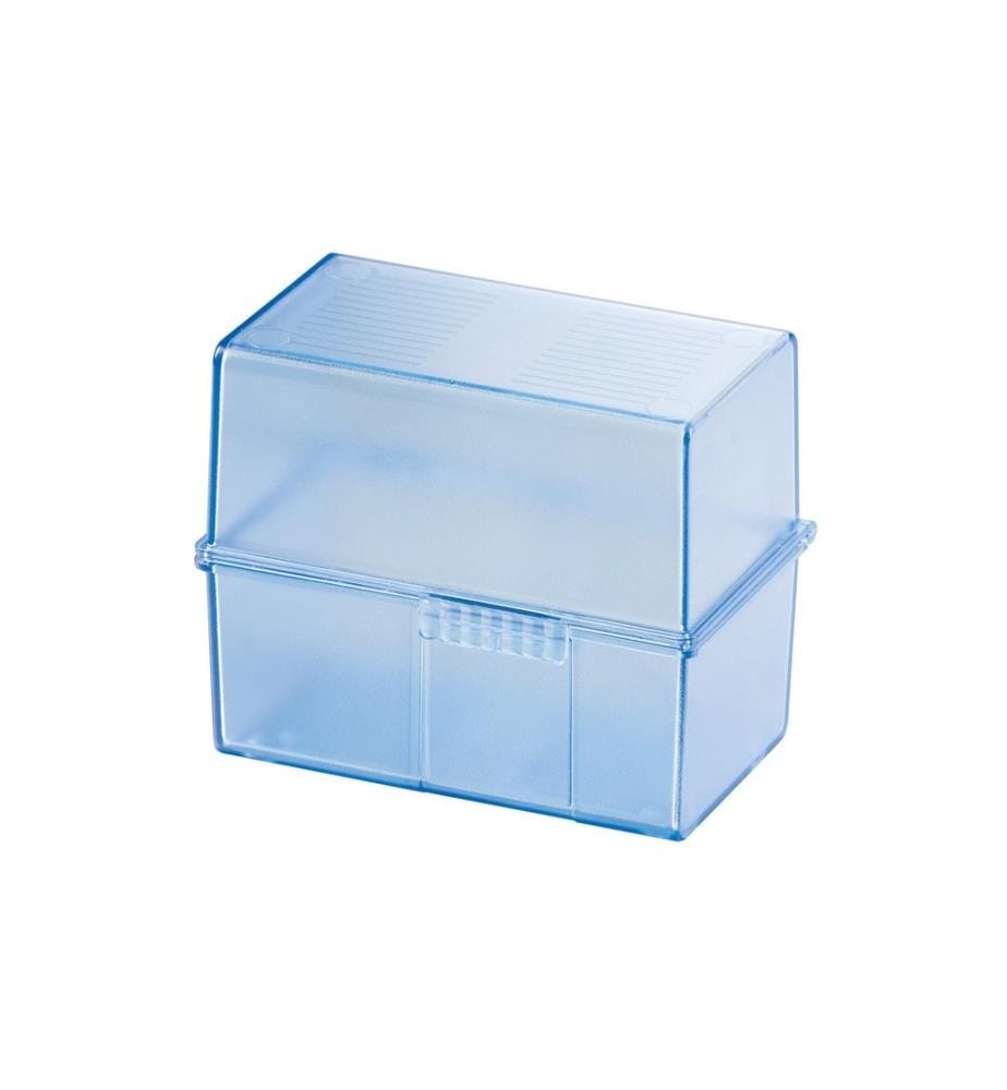 HAN Boîte à cartes A8, Bleu/Transparent