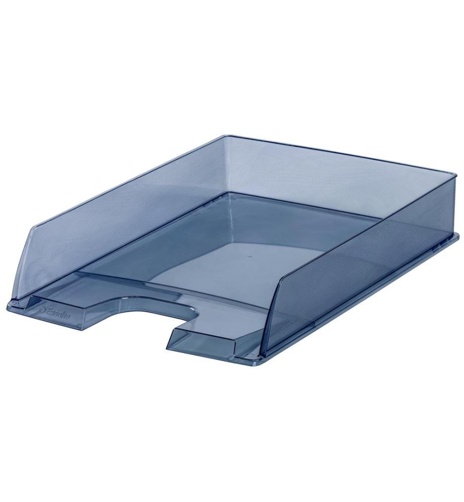 Corbeille de classement Esselte Gris-Transparent