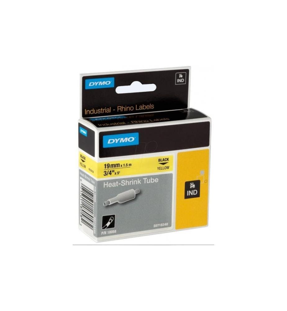DYMO Tube thermorétractable 19 mm