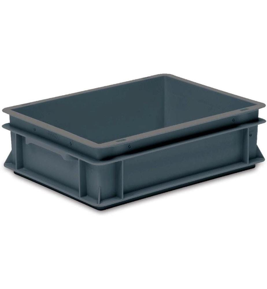 Utz Bac empilable Oeco-Line Gris foncé 400 x 300 x 117 mm