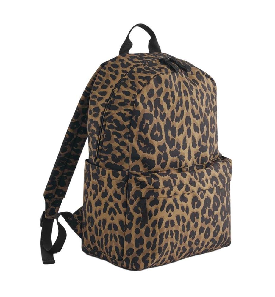 Bagbase - Sac à dos motif/style imprimé léopard