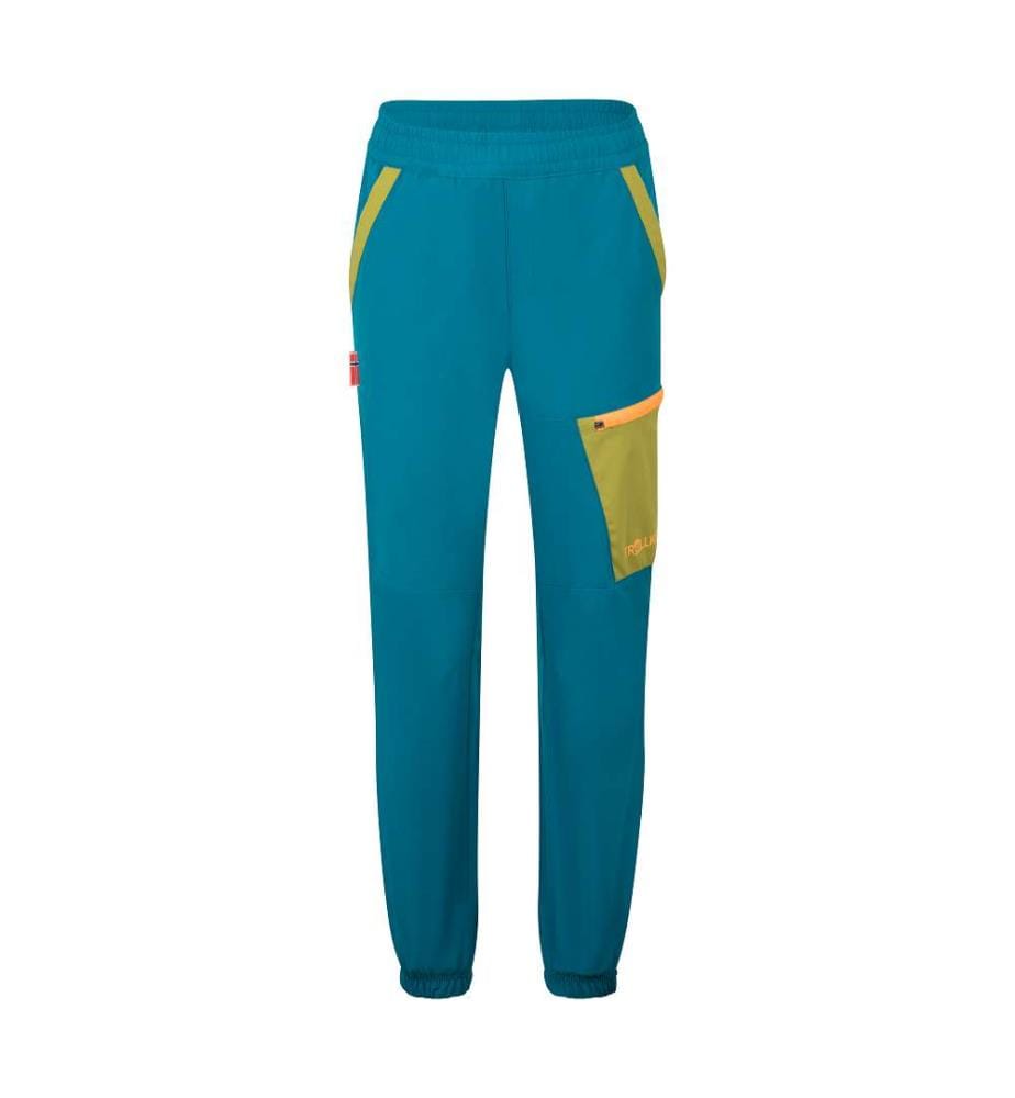 Pantalon Steinkjer Mosquito - Lagoon Green & Pear Green & Sahara Sunset