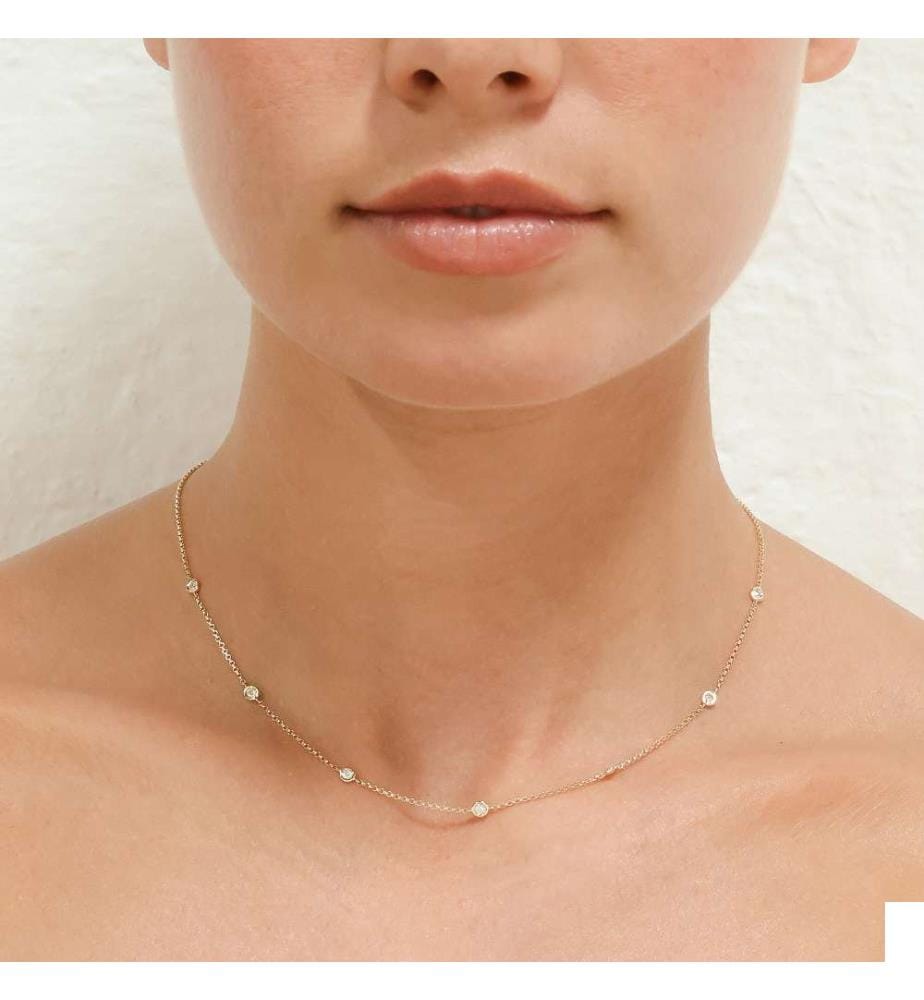 Collier Sunshine - Or Jaune 375/1000