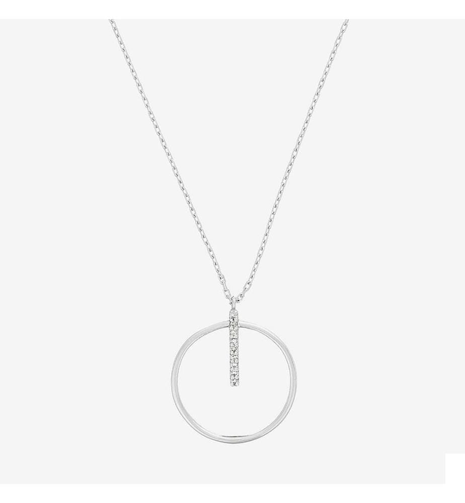 Collier Cercle Prodigieux - Or Blanc 375/1000