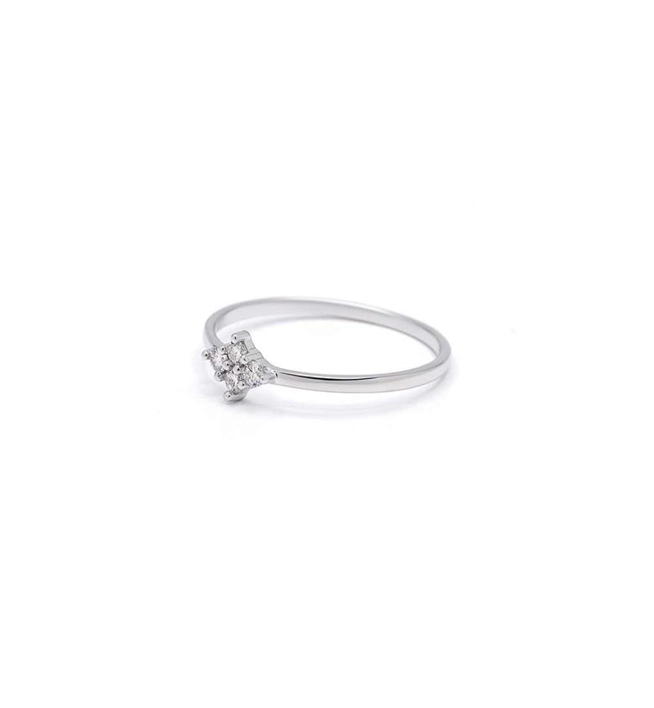Bague - Or Blanc