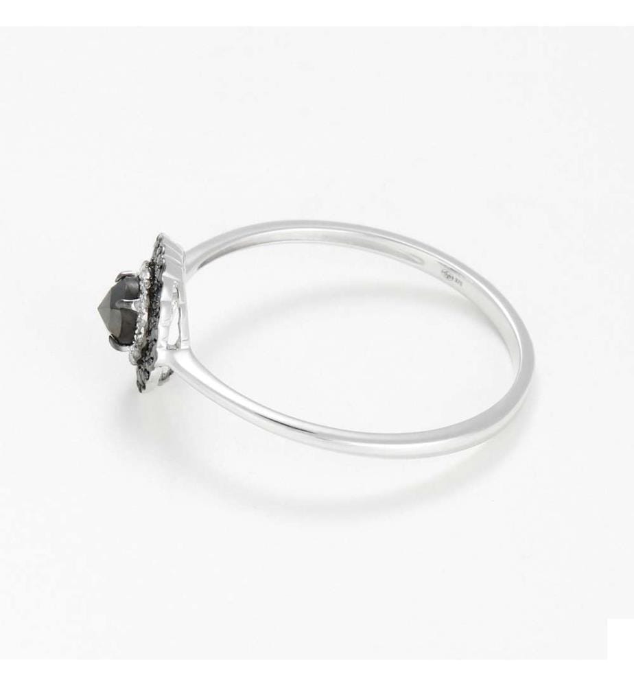 Bague Meiga - Or Blanc