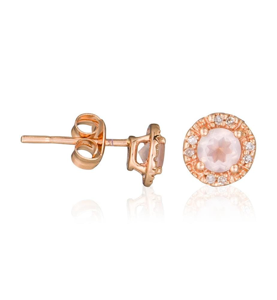 Boucles d'Oreille Popi - Or Rose