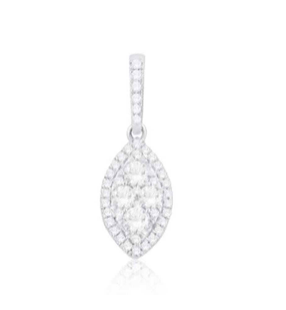Pendentif - Or Blanc