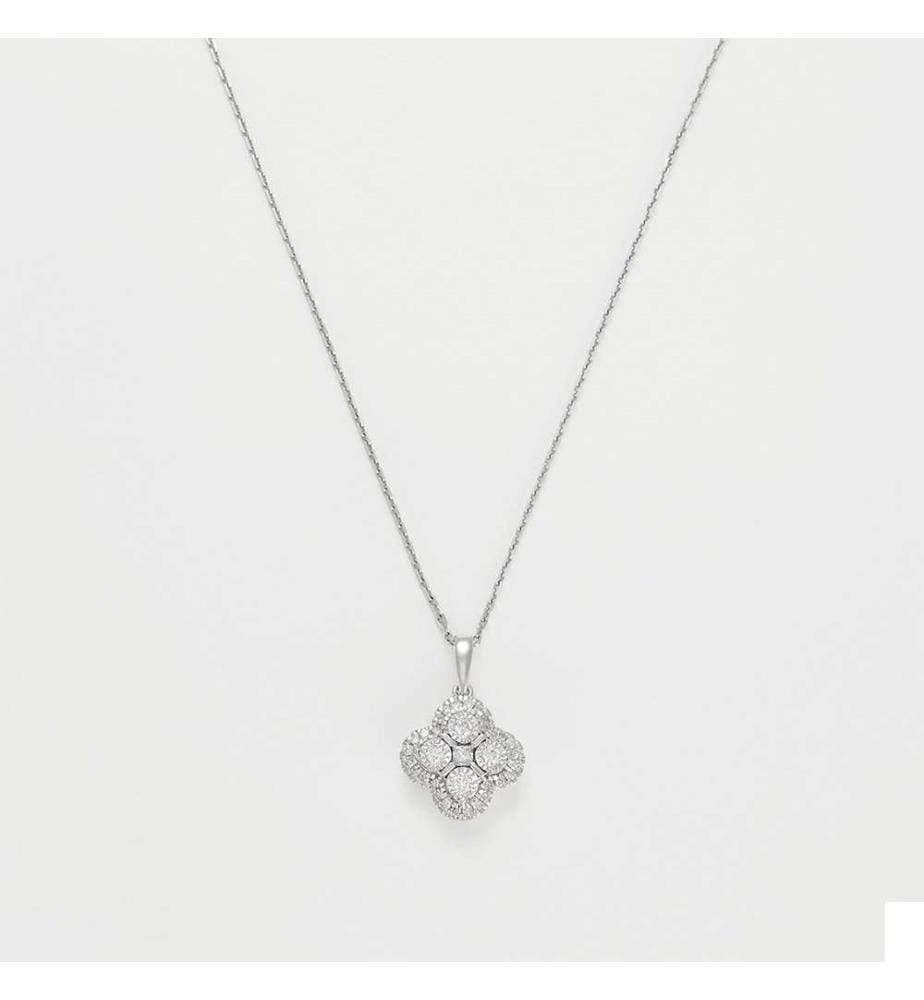 Pendentif - Or Blanc