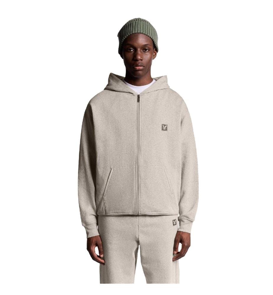 Lyle & Scott - Veste de détente unie à capuche - Homme