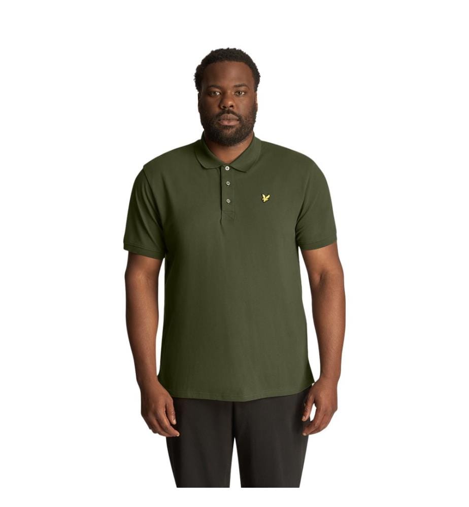 Lyle & Scott - Polo uni à manches courtes grande taille - Homme