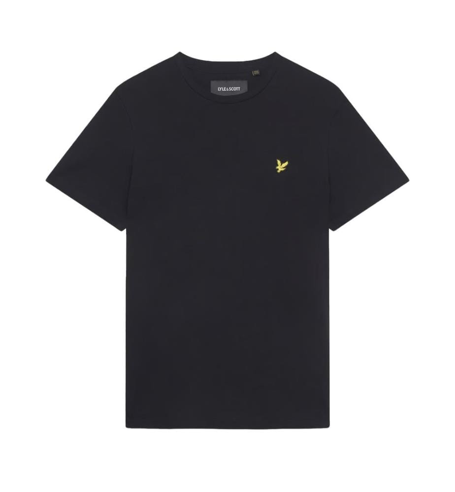 Lyle & Scott - T-shirt uni à col rond et manches courtes grande taille - Homme
