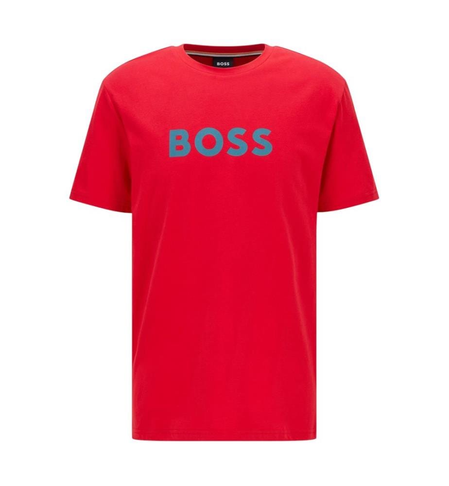 Boss - T-shirt motif/style logo HBW - Homme