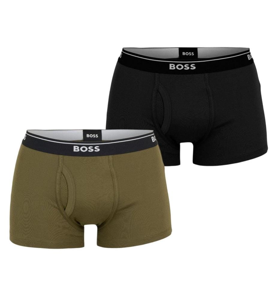 Boss - Lot de 2 Boxers motif/style logo - Homme