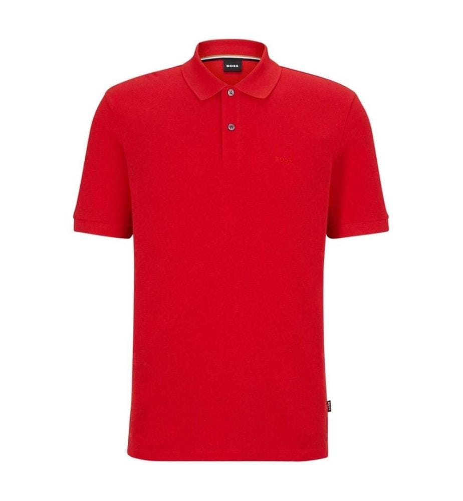 Boss - Polo motif/style logo brodé PALLAS - Homme